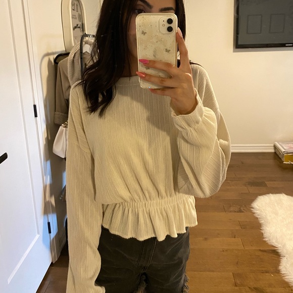 ZARA frill sweater - Picture 3 of 6